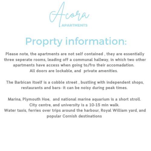Acora'S Apartments Plymouth Luaran gambar